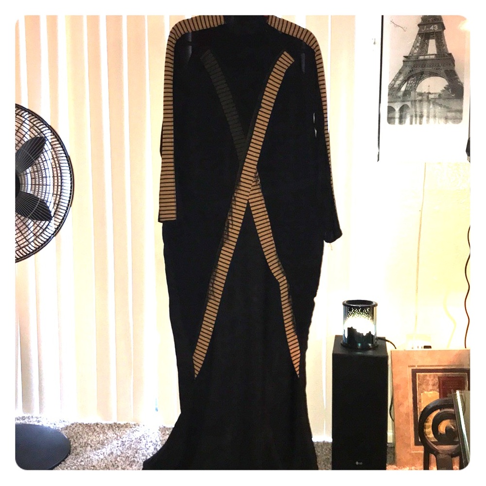 Very long moomoo type dress